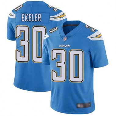 Los Angeles Chargers NFL Football Austin Ekeler Electric Blue Jersey Youth Limited #30 Alternate Vapor Untouchable->youth nfl jersey->Youth Jersey